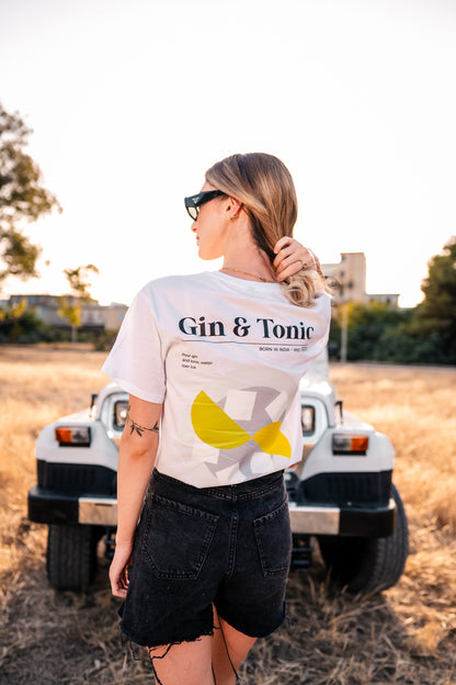 T-shirt Gin Tonic - Lemona