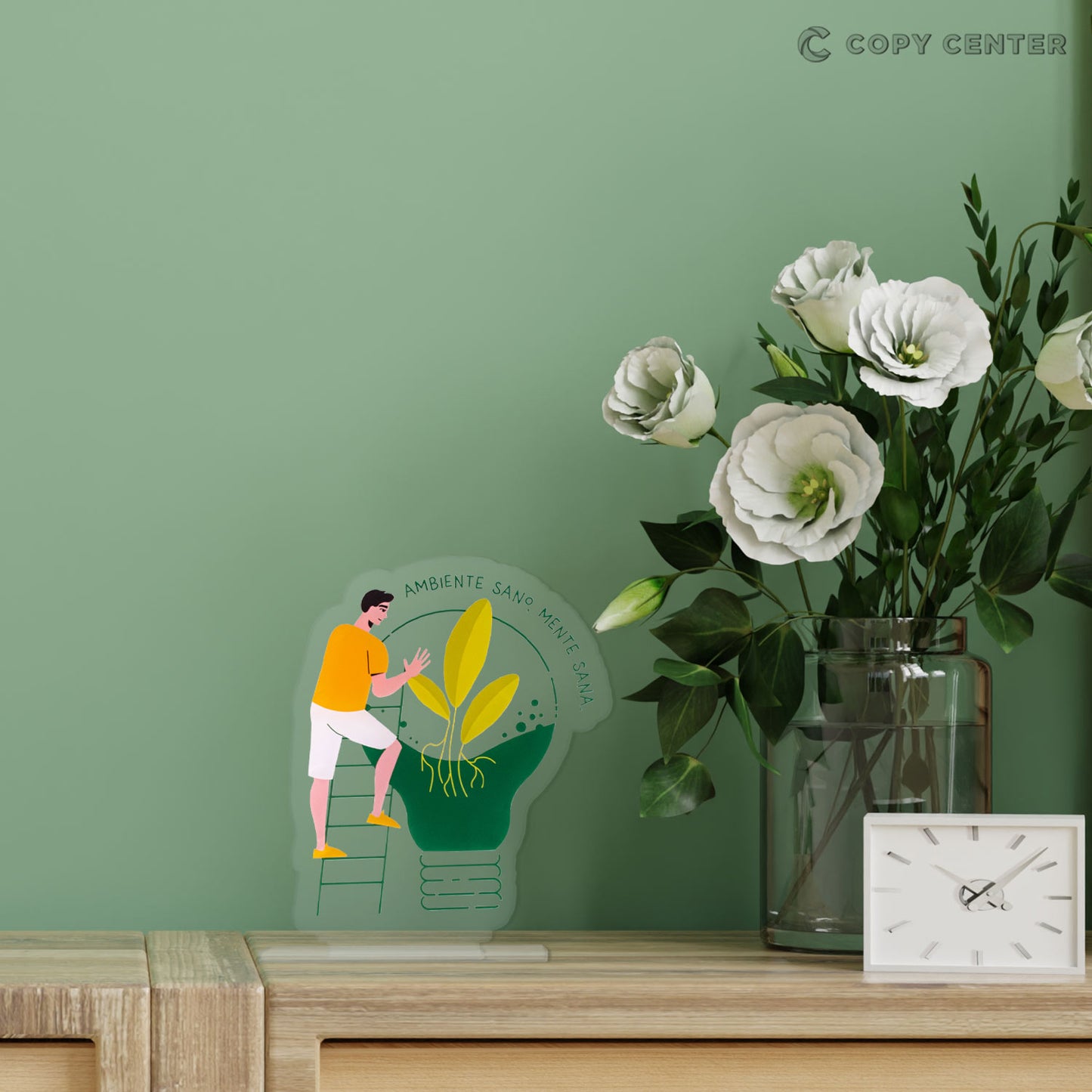 Targa in Plexiglass - TUTELA L'AMBIENTE #CopyCentershop