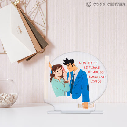 Targa in Plexiglass - “Sì, vuol dire Sì” #CopyCentershop