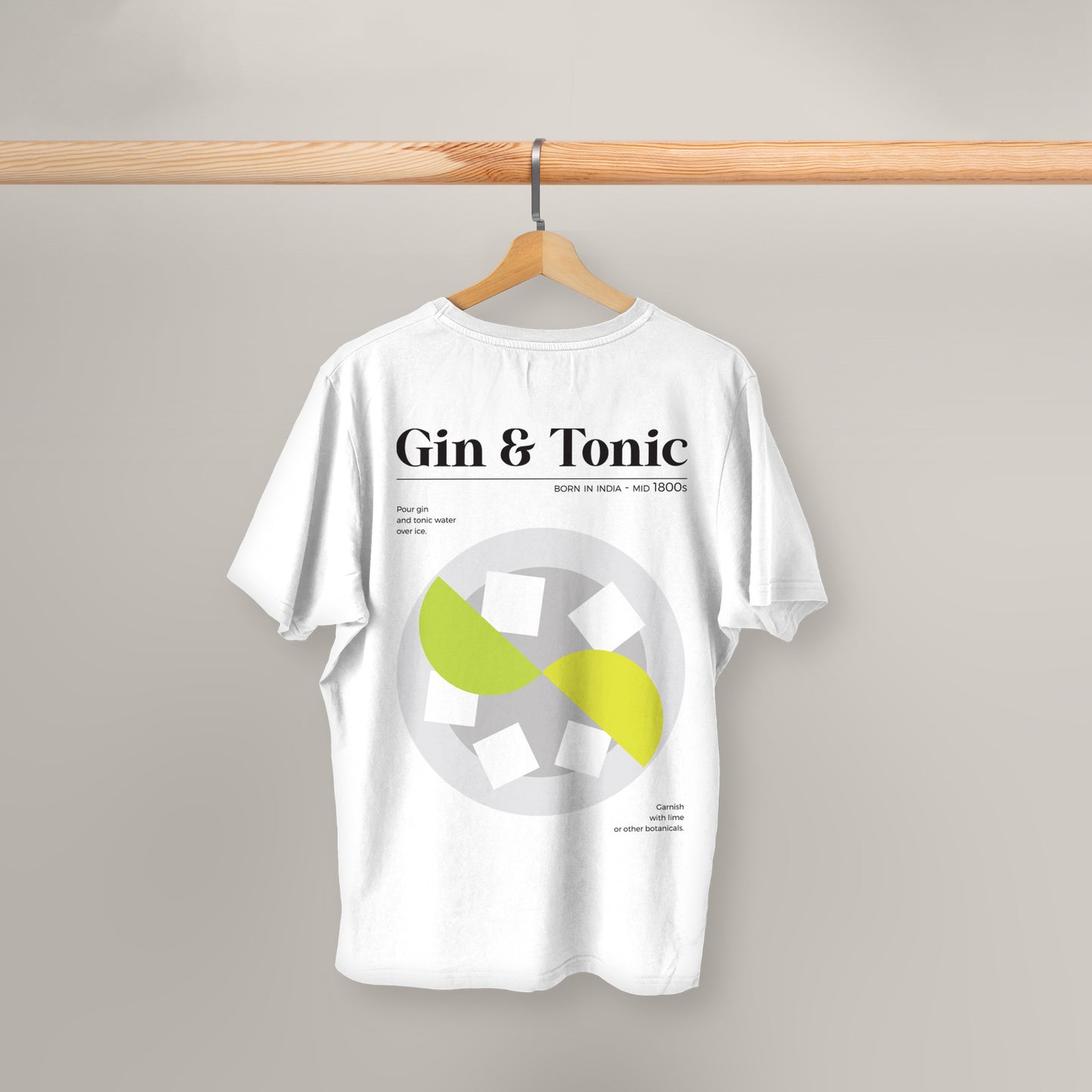 T-shirt Gin Tonic - Lemona